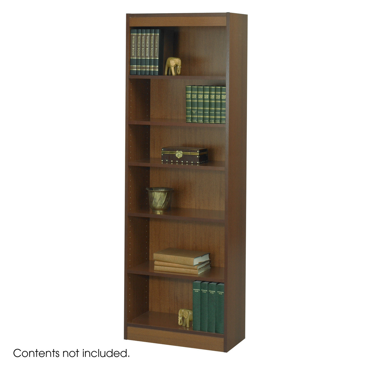 6-Shelf Veneer Baby Bookcase, 24"W