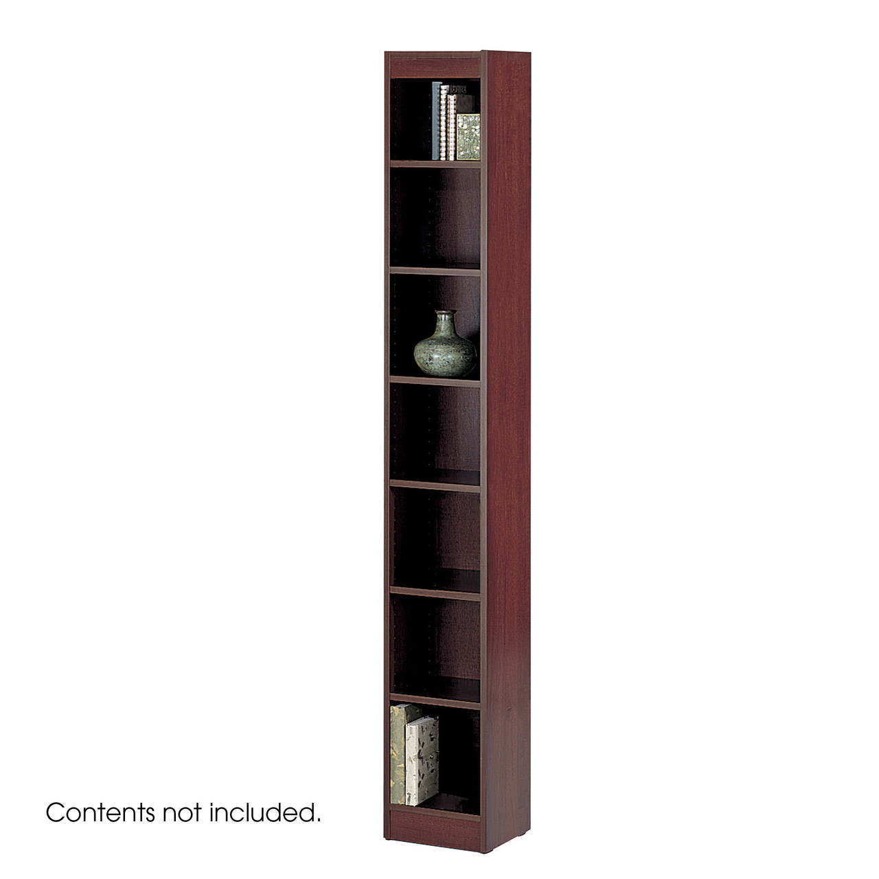 7-Shelf Veneer Baby Bookcase, 12"W