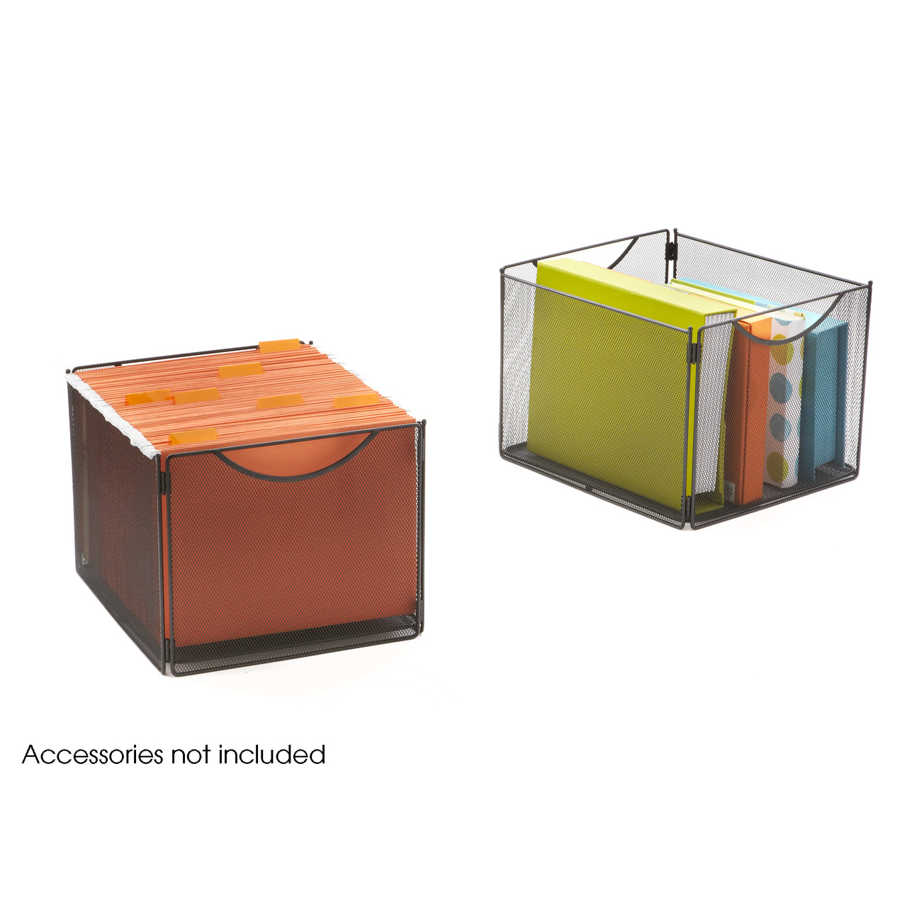 Onyx Mesh Cube Bins (Qty. 2)