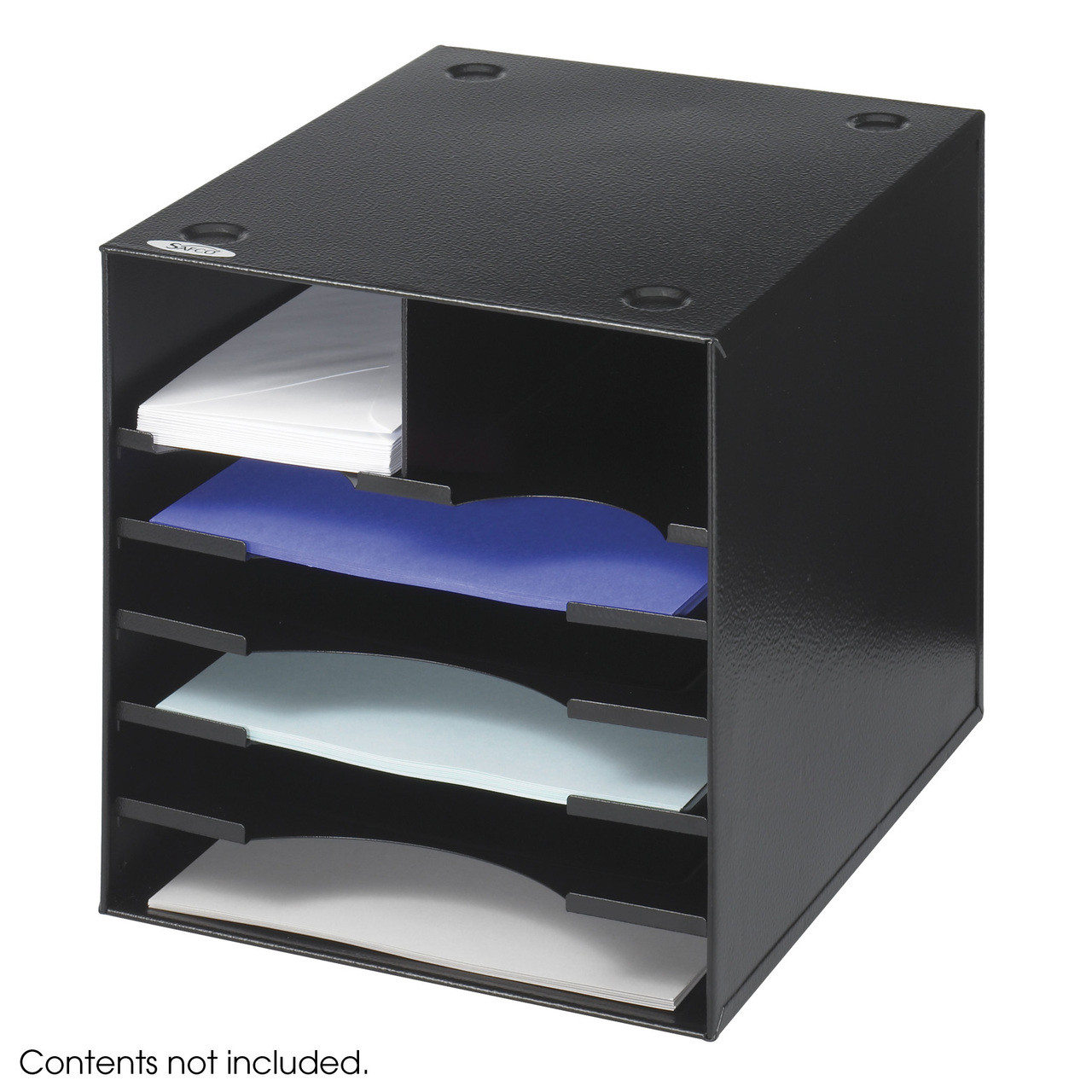 Steel Desktop Organizer, 7 Compartment