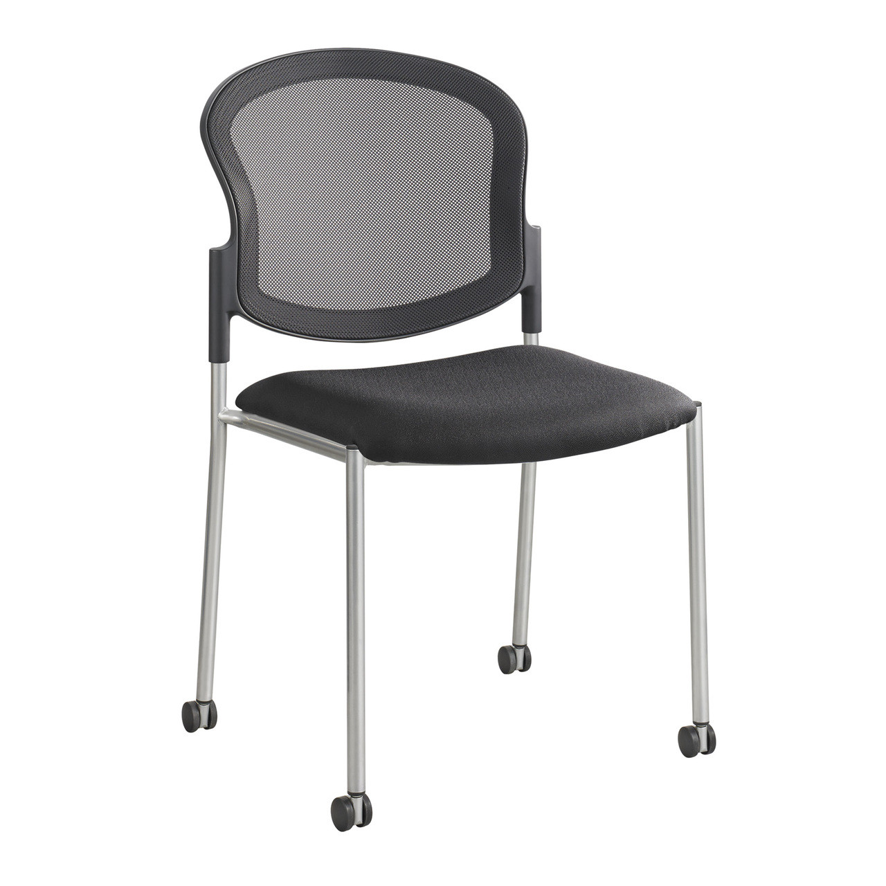 Diaz Guest Mesh Back Chair - Black