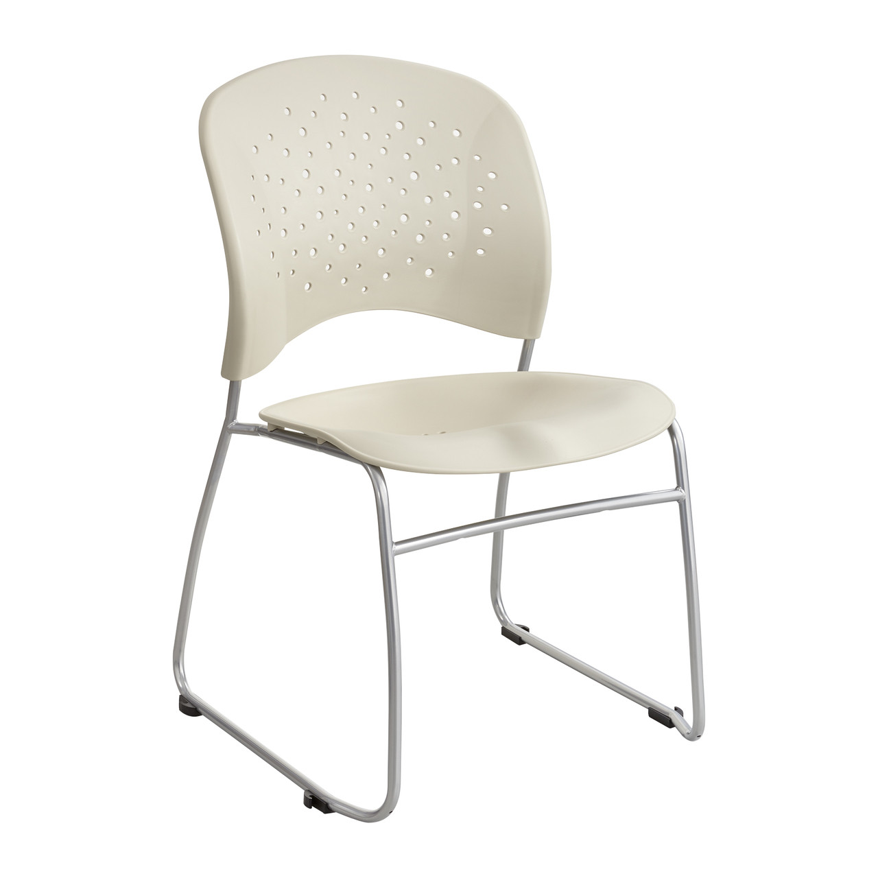 Reve Guest Chair Sled Base Round Back (Qty. 2)