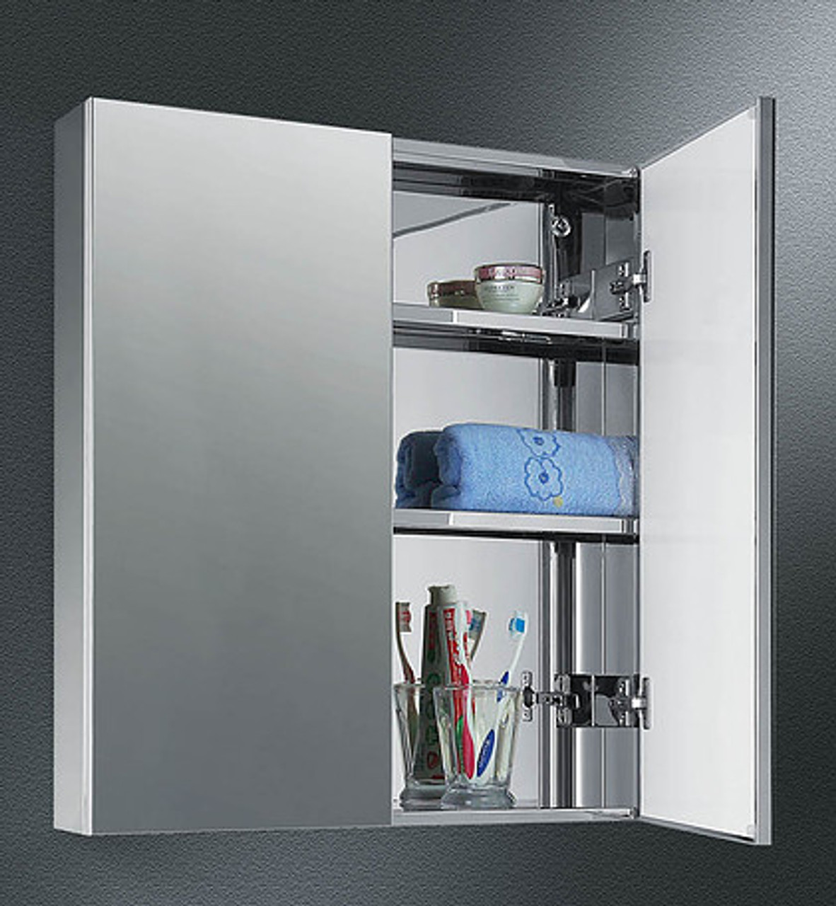 Ketcham Dual Door Medicine Cabinets Stainless Steel Series - Dual Door