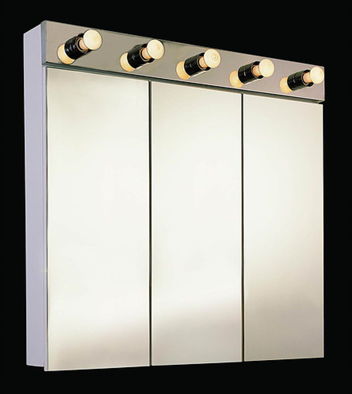 Ketcham Tri-View Medicine Cabinets Tri-View with Light Series