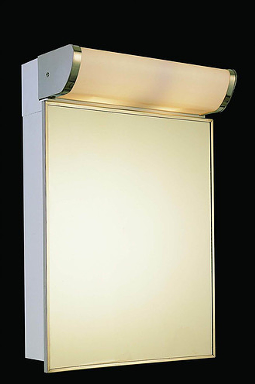 Ketcham Light Mirror Medicine Cabinets Deluxe with Top Light Series