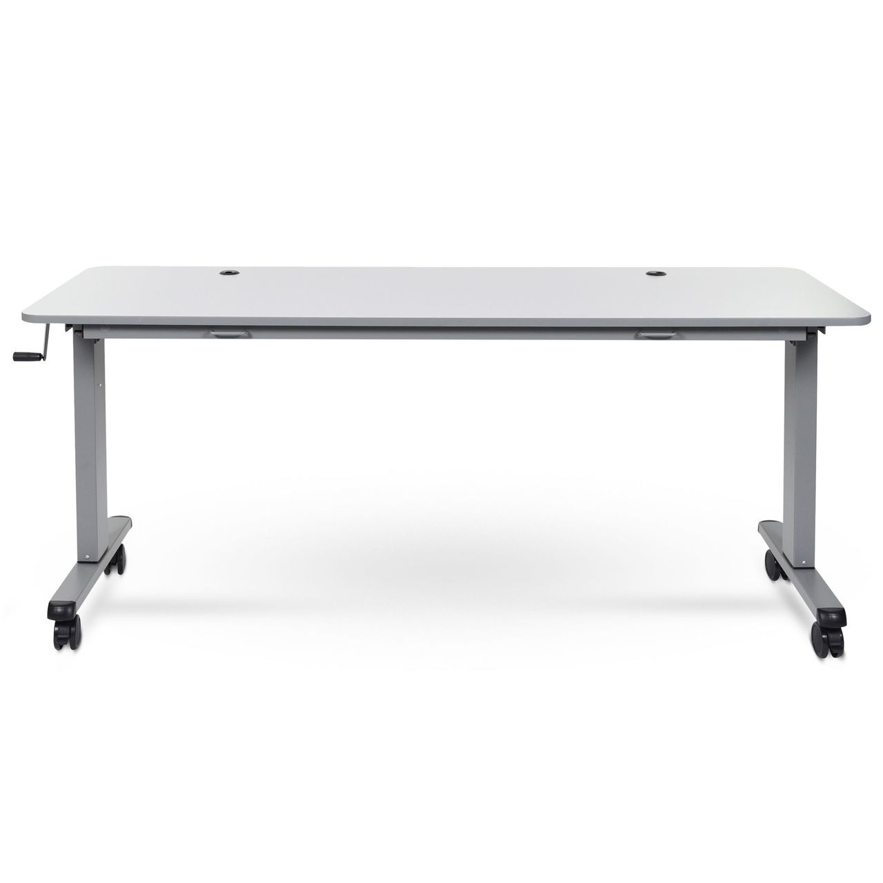 72" Adjustable Flip-Top Table, Crank Handle