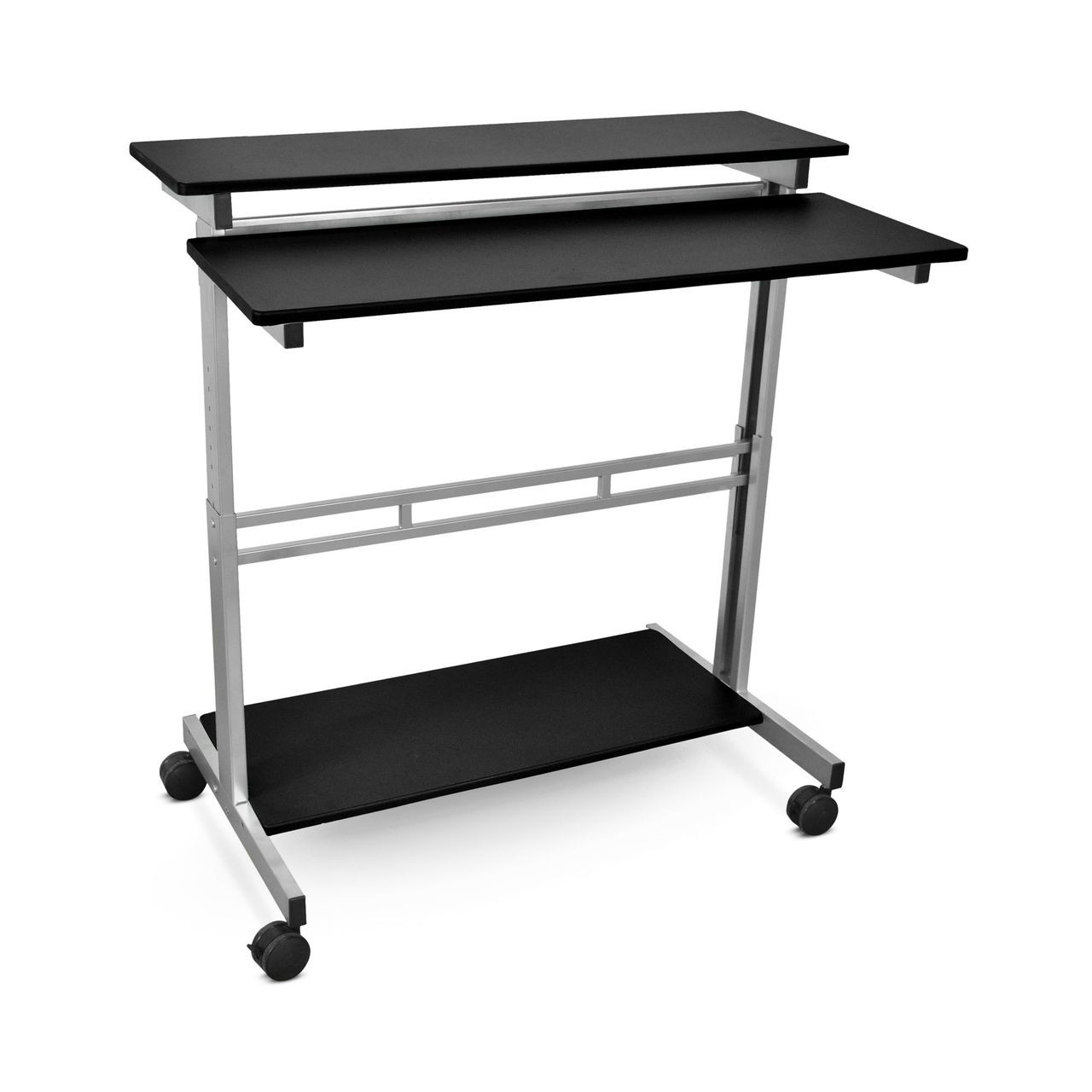 40" Standing Presentation Station - Black