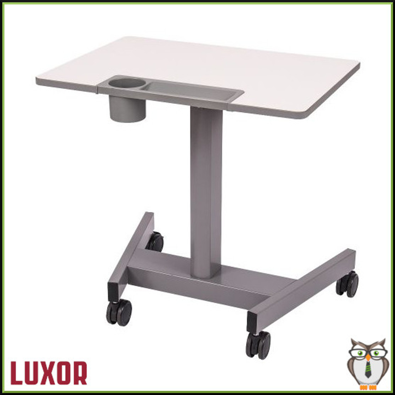 Pneumatic Sit/Stand Student Desk (STUDENT-P) - Right Angle