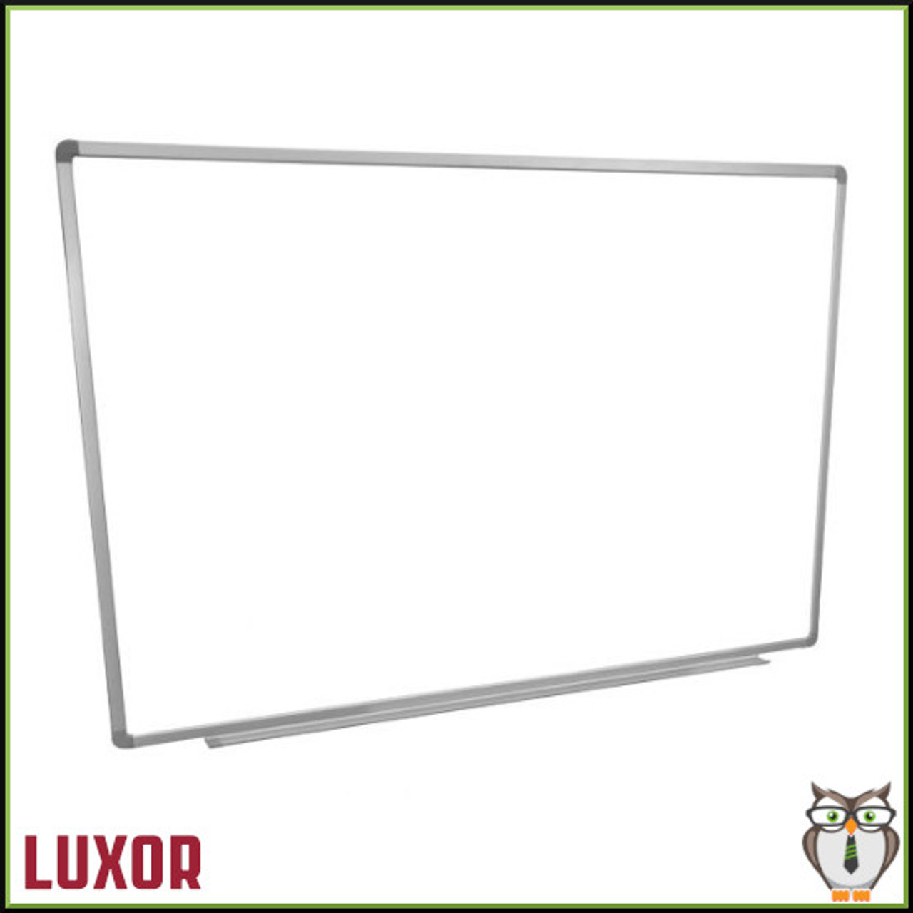 60"W x 40"H Wall-Mounted Magnetic Whiteboard (WB6040W) - Angle