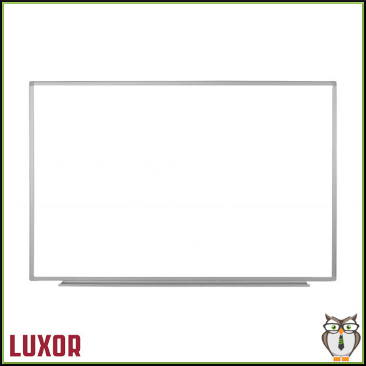 60"W x 40"H Wall-Mounted Magnetic Whiteboard (WB6040W) - Front