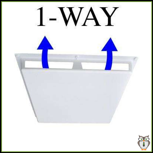 Elima-Draft 1-Way Commercial Vent Cover (24" x 24") Elima-Draft 1-Way Commercial Vent Cover (24" x 24")