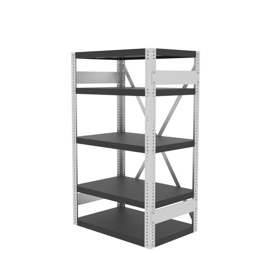 Valley Craft Preconfigured Open Shelving Kit 36"W x 24"D x 60"H (CALL FOR BEST PRICING)
