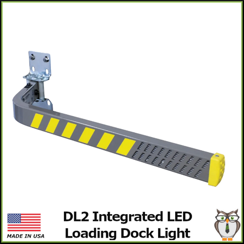 DL2 Integrated LED Loading Dock Light - Side View