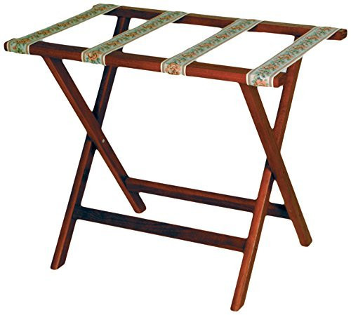 Deluxe Oak Luggage Racks