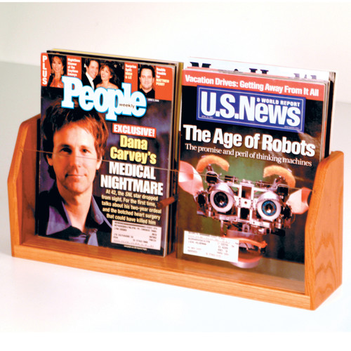Countertop 2 Pocket Magazine Display