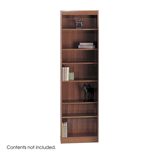 7-Shelf Veneer Baby Bookcase, 24"W