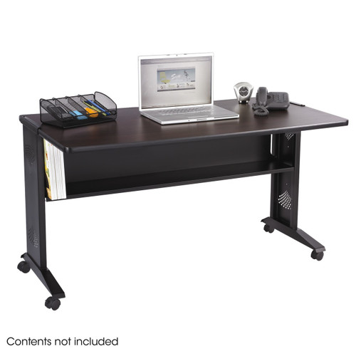 54"W Reversible Top Mobile Desk
