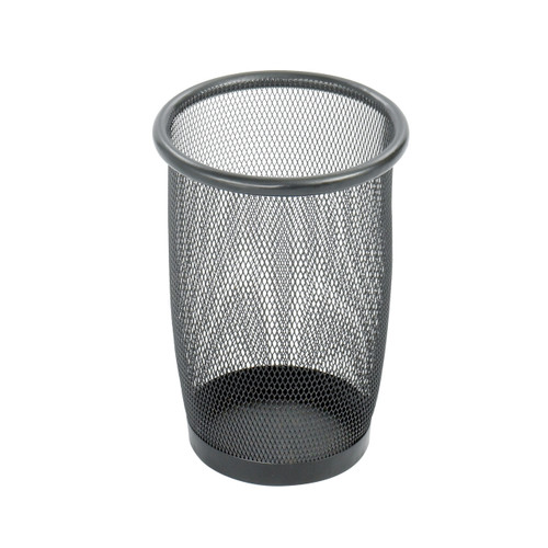 Onyx Mesh Small Round Wastebasket (Qty. 3)