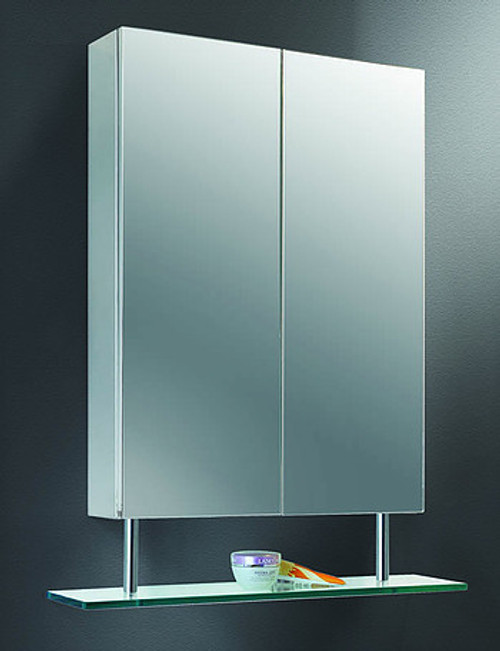 Ketcham Dual Door Medicine Cabinets Stainless Steel Series with Suspended Shelf Ketcham Dual Door Medicine Cabinets Stainless Steel Series with Suspended Shelf