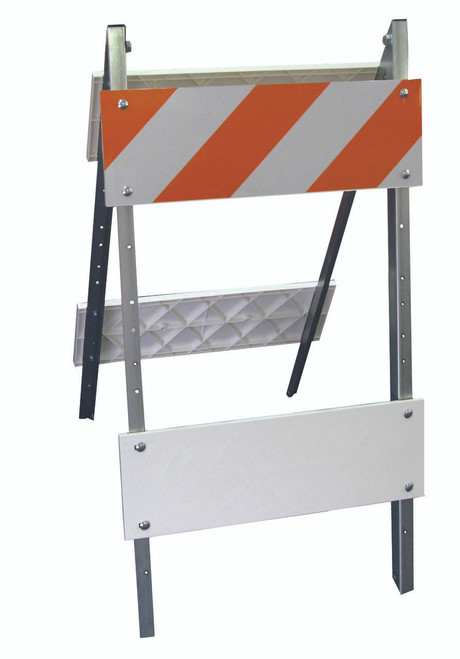 Combocade Barricade-12"x24" board on top and 6"x24" unsheeted board on bottom Combocade Barricade-12"x24" board on top and 6"x24" unsheeted board on bottom