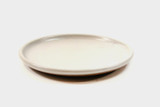 White Stoneware Plate