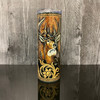 Buck Leather Design Tumbler