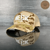 NECK Clan Desert Camo White Embroidered 3D Hat