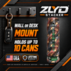 ZLYD© Battle Stitched Tobacco Stacker – 10-Can Wall & Desk Storage System