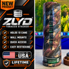 ZLYD© Battle Stitched Tobacco Stacker – 10-Can Wall & Desk Storage System
