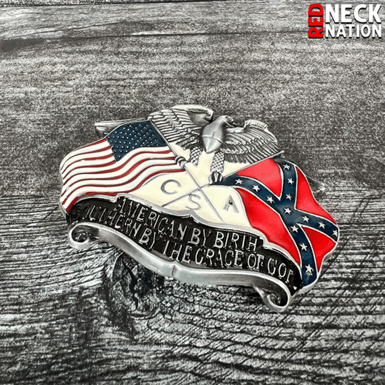 redneck nation belt buckles