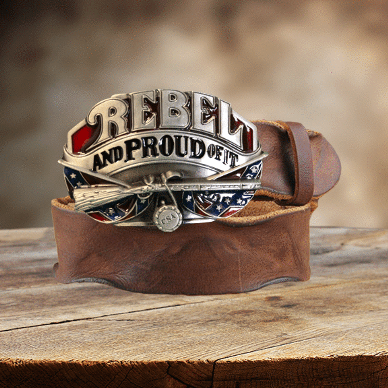 rebel belt buckle