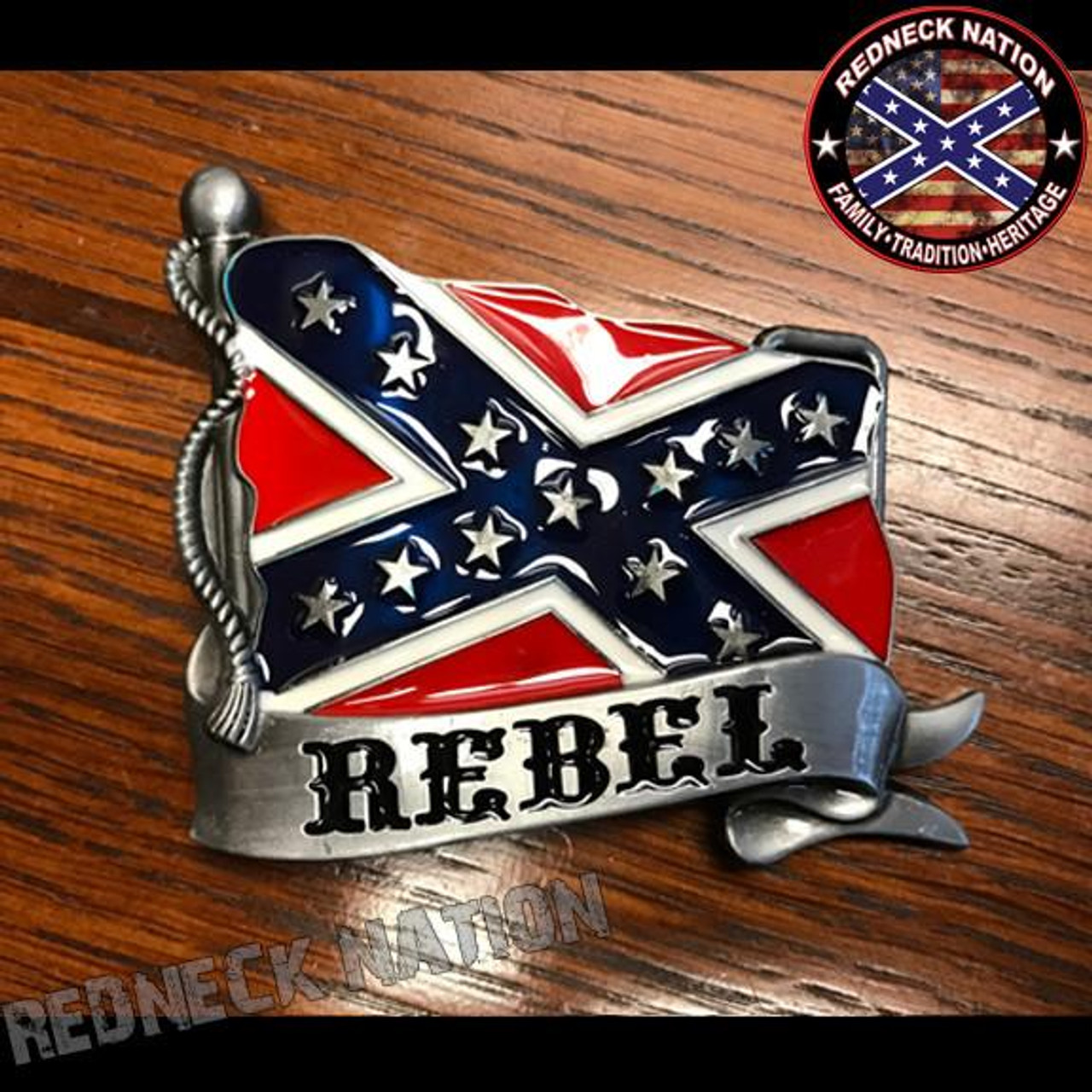 redneck nation belt buckles