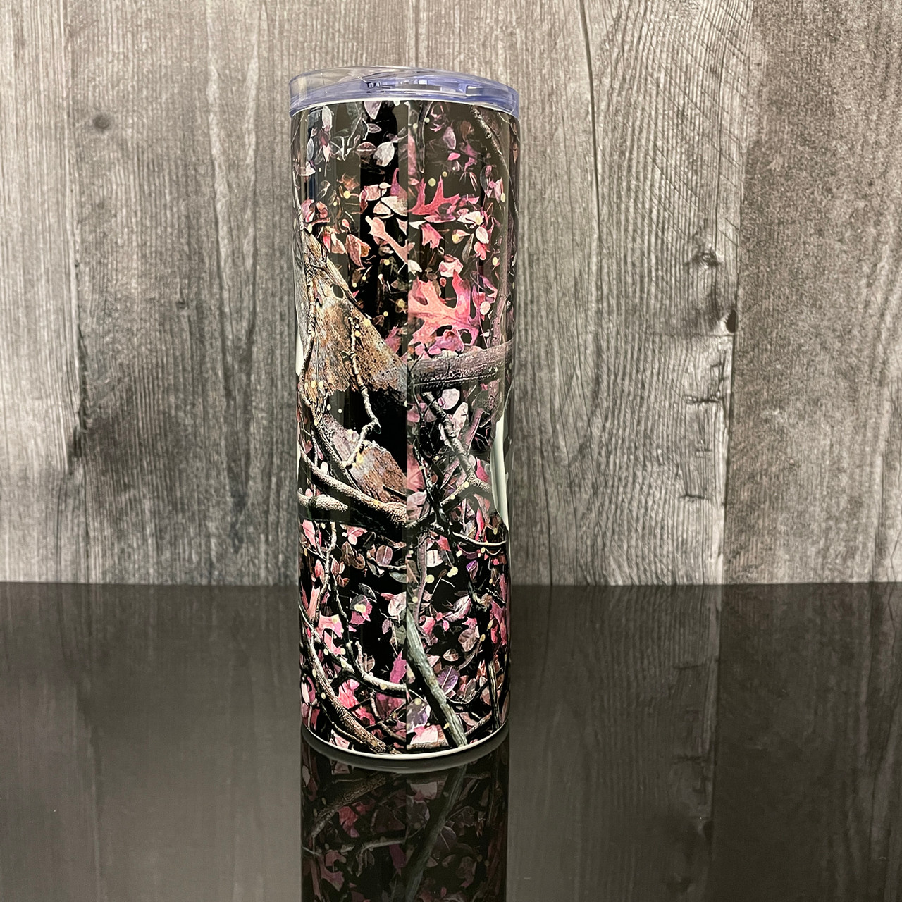 Pink Camo Tumbler