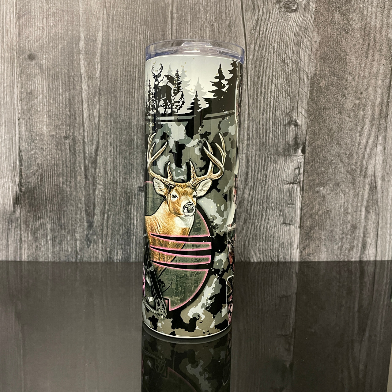 Camo Deer Tumbler