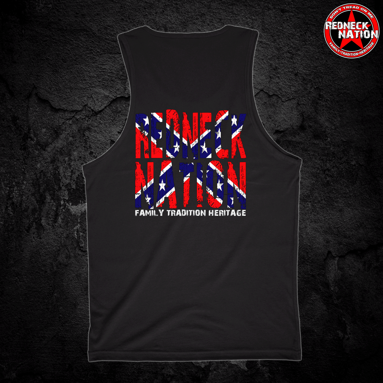 confederate flag sleeveless shirt