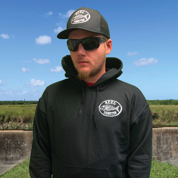 Reel Monster American Oval Hoodie