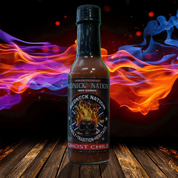 Redneck Nation© Ghost Chile Hot Sauce Redneck Nation© Ghost Chile Hot Sauce