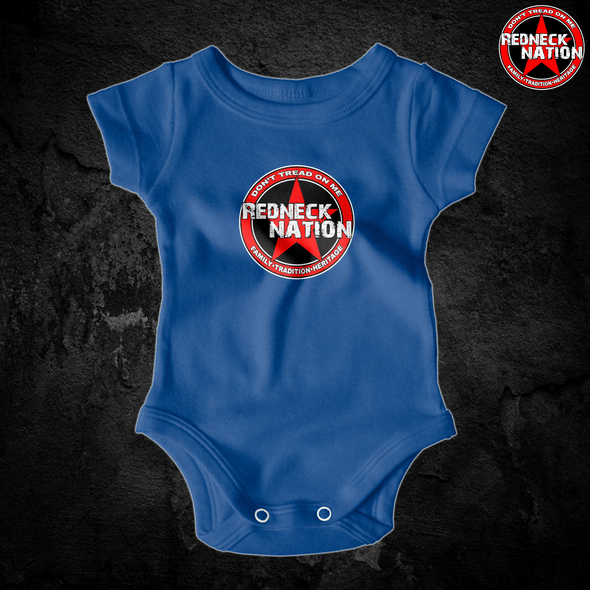 Redneck Nation@ Don't Tread Star Onesie