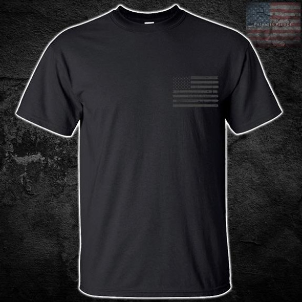 Patriots Pledge© Live Free Charcoal Eagle