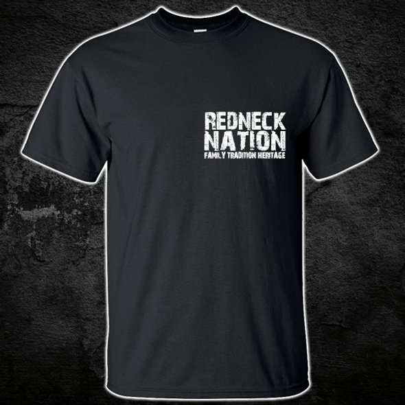 American Flag skull Redneck Nation© SF Tee Shirt