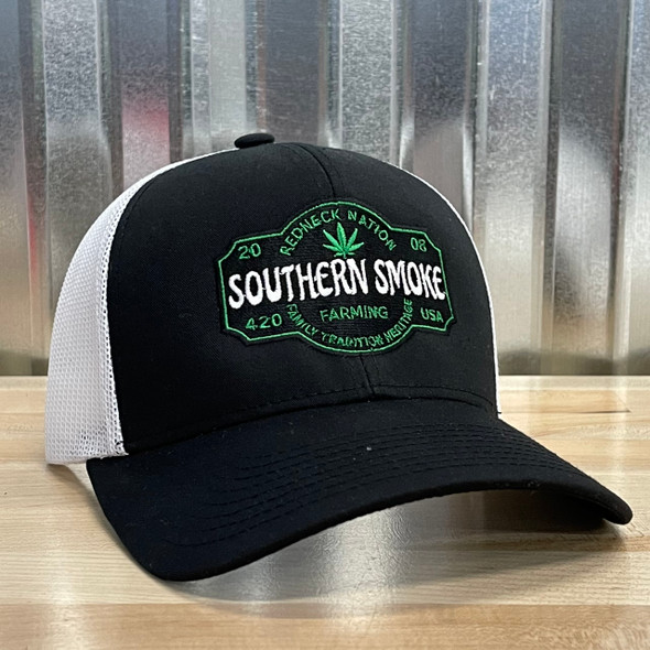 Redneck Nation© Southern Smoke Embroidered Hat