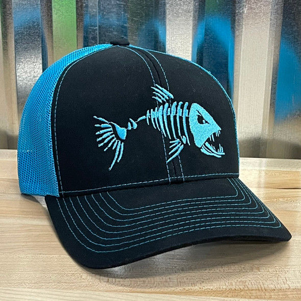 Reel Monster© Angry Fish Hat Fishing Gift Fisherman Hat Fishing