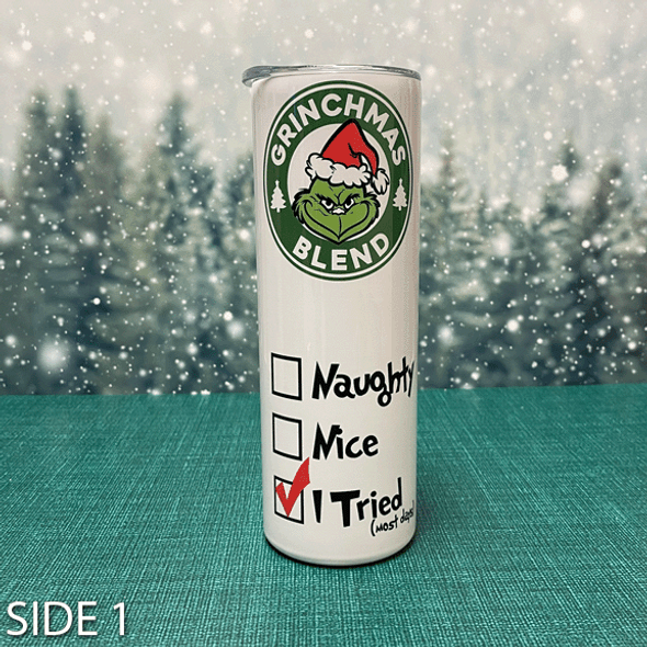 Merry F*cking Christmas Grinch Tumbler
