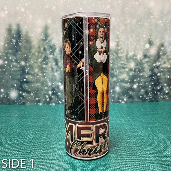 Iconic Christmas Characters Tumbler