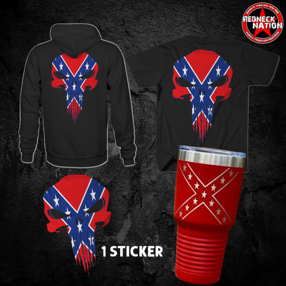 Redneck Nation© Confederate Punisher Value Package