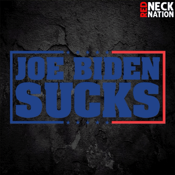 Joe Biden Sucks Sticker