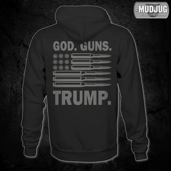 Mud Jug© God Guns Trump Hoodie