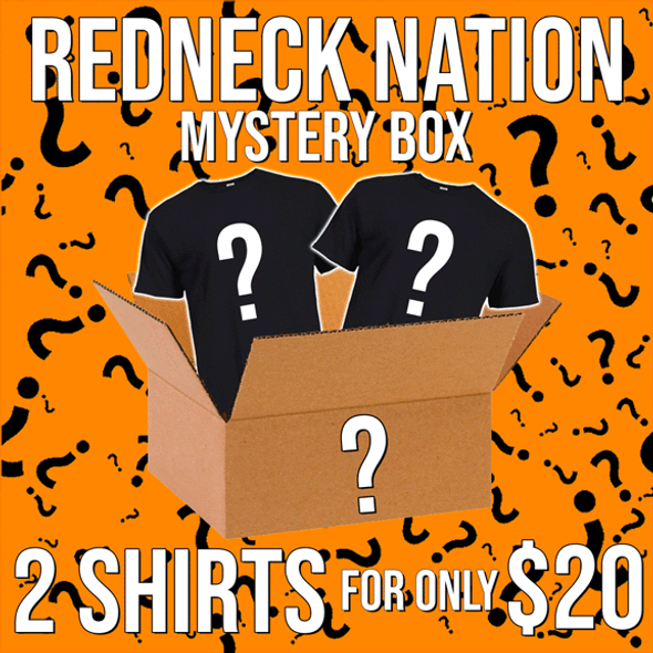 2 for $20 Redneck Nation Mystery Box  T-Shirts
