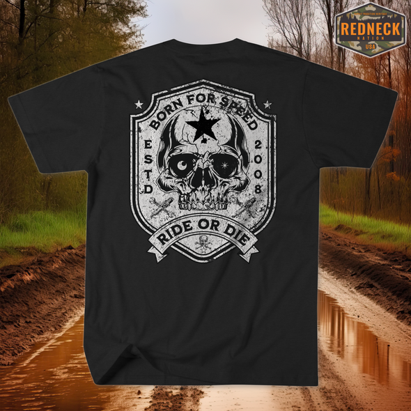 Redneck Nation© Motorsports Ride Or Die Shirt