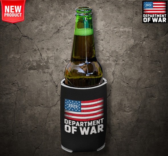2025 Flag Department Of War Koozie